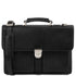 Assisi - Leather briefcase 3 compartments